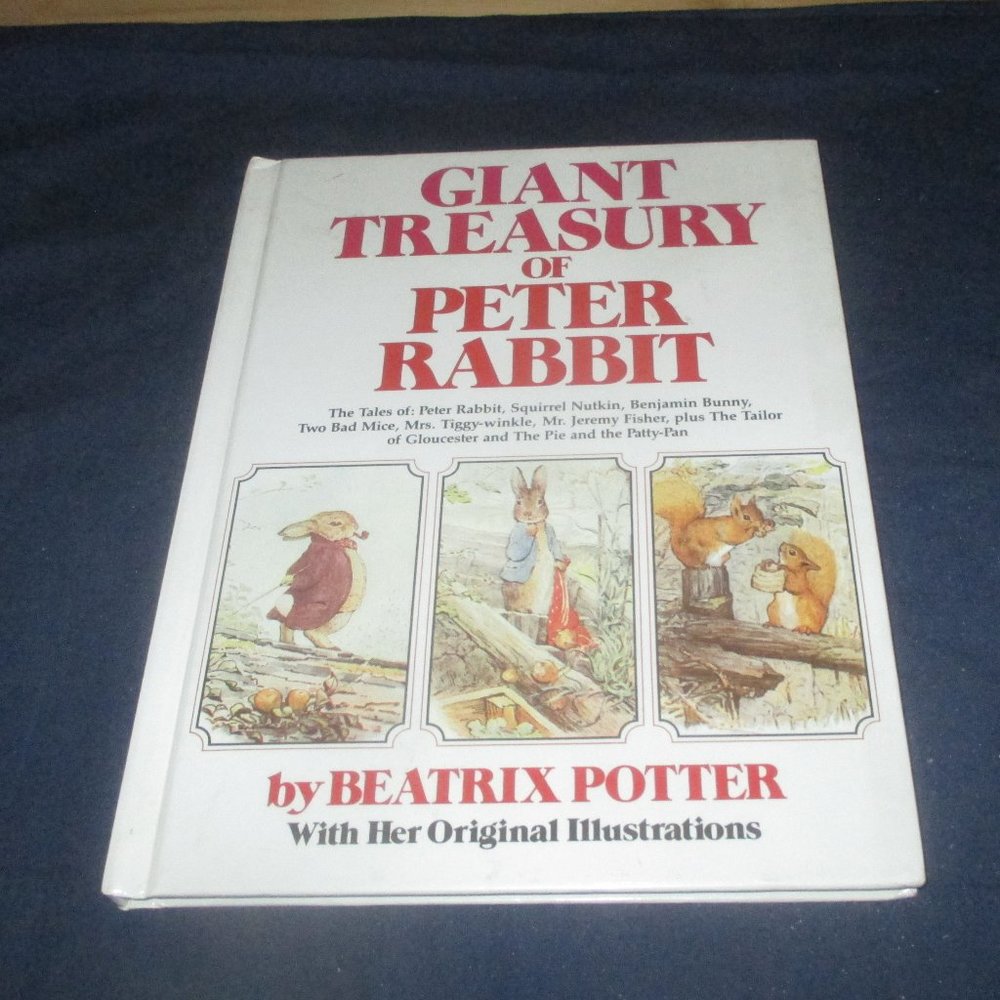 Giant Treasury pf Peter Rabbit (Hardcover Book,,1980)